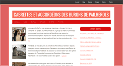 Desktop Screenshot of cabrette-accordeon.com