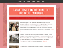 Tablet Screenshot of cabrette-accordeon.com